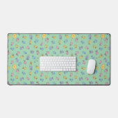 Woodstock Sugar Pop Art Pattern Bureaumat (Keyboard & Muis)