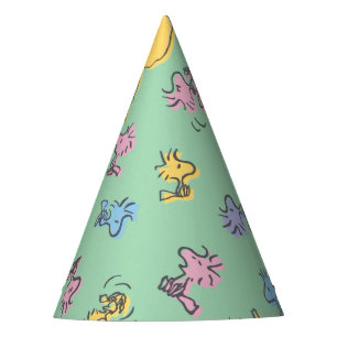 Woodstock Sugar Pop Art Pattern Feesthoedjes