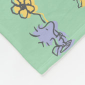Woodstock Sugar Pop Art Pattern Fleece Deken (Hoek)