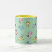 Woodstock Sugar Pop Art Pattern Mok (Midden)