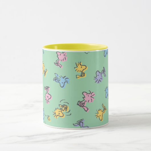 Woodstock Sugar Pop Art Pattern Mok (Midden)