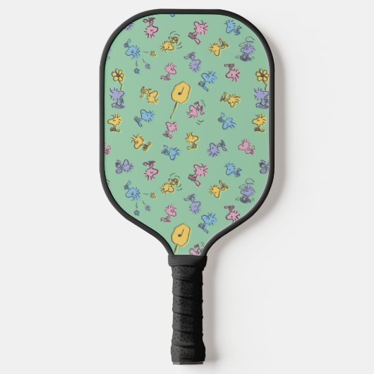 Woodstock Sugar Pop Art Pattern Pickleball Paddle (Voorkant)
