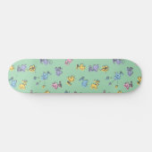 Woodstock Sugar Pop Art Pattern Skateboard (Horizontaal)