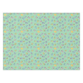 Woodstock Sugar Pop Art Pattern Tafelkleed (Voorkant (Horizontaal))