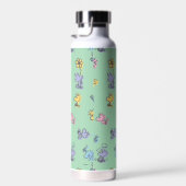 Woodstock Sugar Pop Art Pattern Waterfles (Rechts)