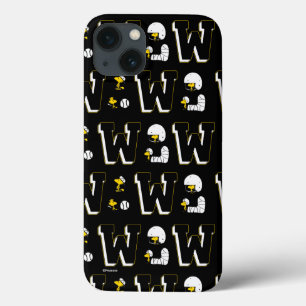 Woodstock Varsity Sports Letter Patroon iPhone 13 Hoesje