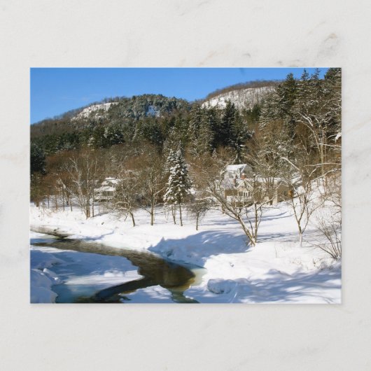 Woodstock, VT Briefkaart (Voorkant)