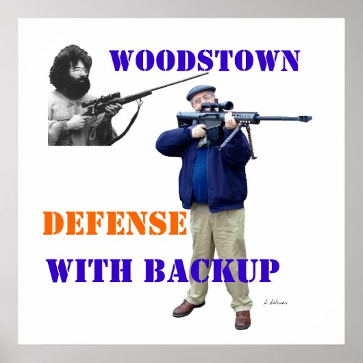 Woodstown Defense met BackUp Poster (Voorkant)
