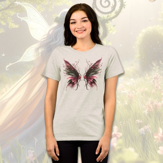 Woodsy Butterfly 2 Tri-Blend Shirt