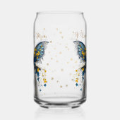 Woodsy Butterfly Can Glass (Gauche)