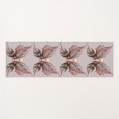 Woodsy Butterfly Yoga Mat (Voorkant (horizontaal))