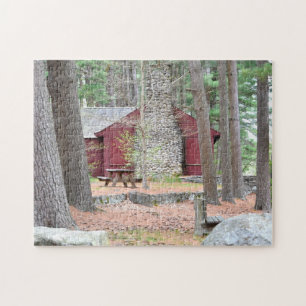 Woodsy Cabin Puzzle Legpuzzel