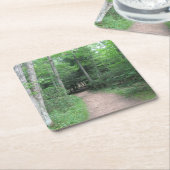 Woodsy Path Party Onderzetter (Schuin)