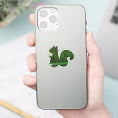 Woodsy Squirrel Sticker (Telefoon)