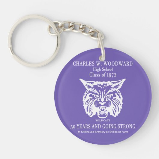 Woodward 50e Sleutelhanger (Voorkant)