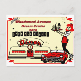 Woodward Avenue Celebration 2010 Briefkaart