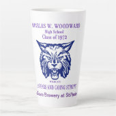Woodward Class of 1972 50th Reunion Latte Mok (Voorkant)