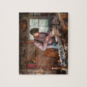 Woodworker - Carving - Carving a duck Legpuzzel (Verticaal)