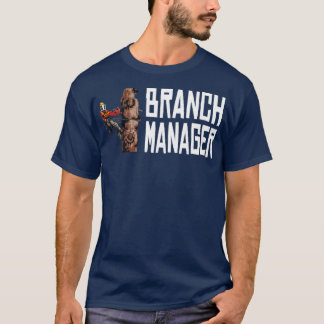 Woodworking Branch Manager Lumberjack T-shirt