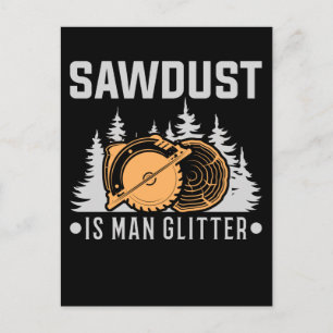 Woodworking Carpenter Dad Craftsman Funny Briefkaart