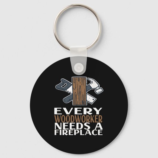 Woodworking Gift Sleutelhanger (Voorkant)