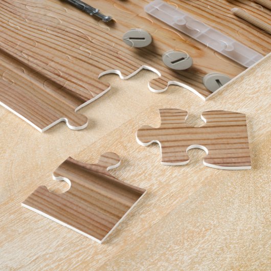 Woodworking Jigsaw Puzzle IAssorted Woodwork Tools (Côté)
