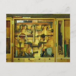 Woodworking Tools Briefkaart