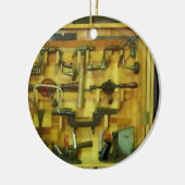 Woodworking Tools Keramisch Ornament (Links)