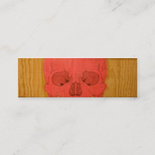 Woody - Gepersonaliseerd - Gepersonaliseerd Mini Visitekaartje (Voorkant)