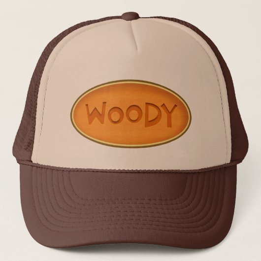 "WOODY" TRUCKER HAT TRUCKER PET (Voorkant)