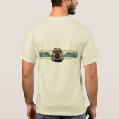 Woody Wave Band Mannen T-shirt (Achterkant)