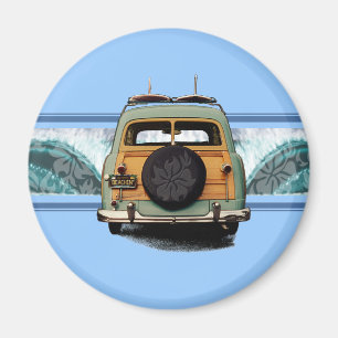 Woody Wave Magnets Magneet