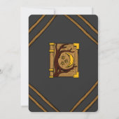 Woody Witch Crafts Halloween Party Invitation (Dos)