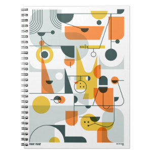 Woof! Abstract Doggo Notitieboek