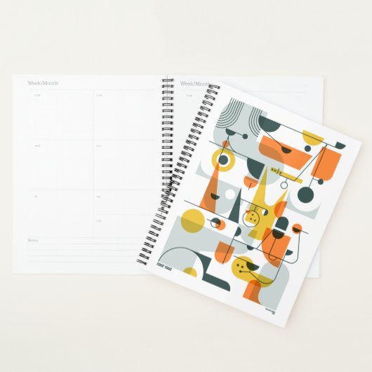 Woof! Abstracte Doggo Planner (Display)