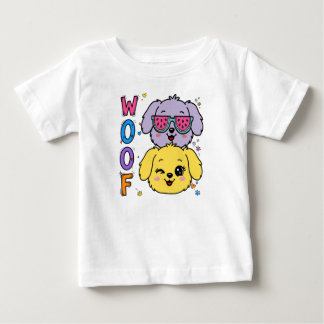 Woof Baby T-Shirt - Grappig Zomer Hondje Shirt
