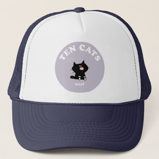 Woof - casquette de DIX CHATS (Devant)