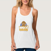 WOOF damesdoorn Tanktop (Voorkant)