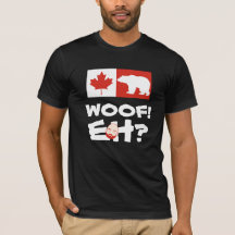 WOOF! EH? ASIAN CANADIAN BEER PRIDE T-SHIRT