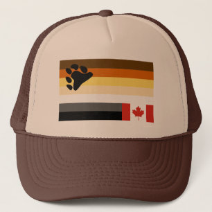 WOOF! EH? CANADIAN BEER PRIDE TRUCKER HAT PET