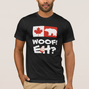 WOOF ! EH ? T-SHIRT DE LA FIERTÉ DE L'OURS ASIATIQ