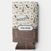 WOOF! Hondenliefhebber - Puppies patroon gepersona (Voorkant)