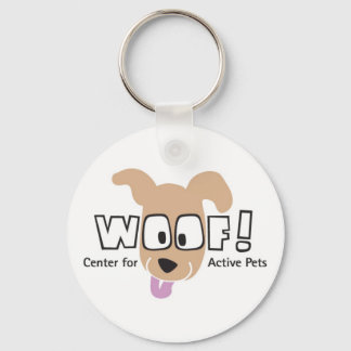WOOF! Logo Merchandise Sleutelhanger