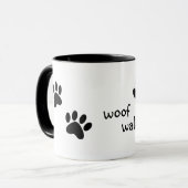 woof loopt ! mok (Voorkant links)
