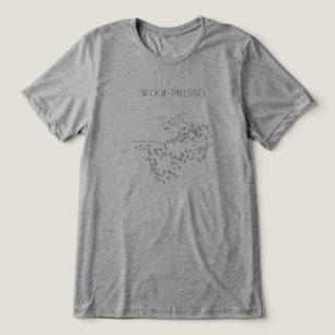 Woof-presso Hondenliefhebber T-shirt