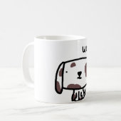 Woof. Tasse de chien (Devant gauche)