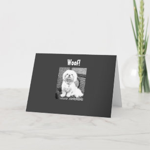 WOOF-U ZIEN ER GOED UIT VOOR "40" KAART