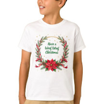 Woof Woof Kerstshirt - Aanpasbare Tekst