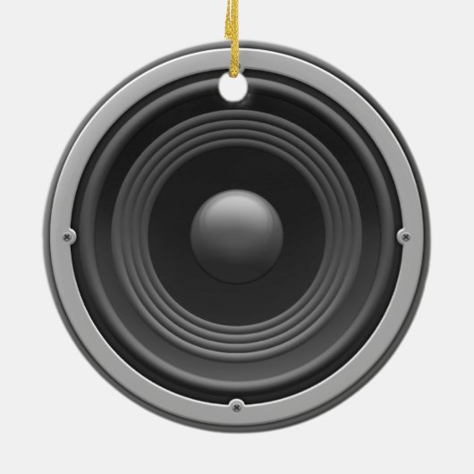 Woofer Keramisch Ornament (Achterkant)