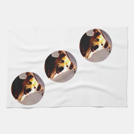 Woofs N' Wags Theedoek (Horizontaal)